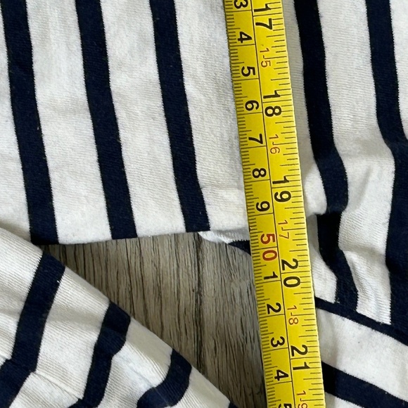 Saint James for J Crew Striped 3/4 Sleeve Top - Picture 7 of 9